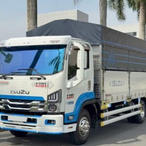 Xe Tải Isuzu FRR90NE5 6.5 Tấn Thùng Bạt