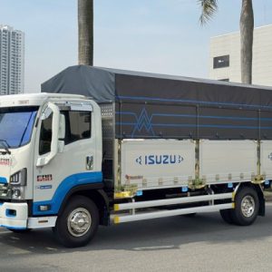 Xe Tải Isuzu FRR90NE5 6.2 Tấn Thùng Bạt