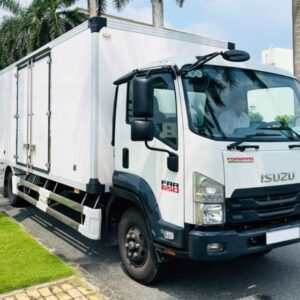 Xe Tải Isuzu FRR90QE5 5.5 Tấn Thùng Bảo Ôn Oxy