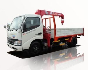 Xe Tải Hino 1T2 XZU650 Gắn Cẩu Unic 3 Tấn URV293